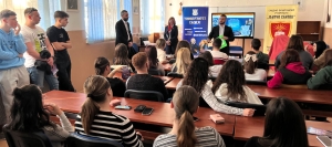 WE PRESENTED OUR STUDY PROGRAMS TO THE GRADUATES FROM KOCHANI AND VINICA