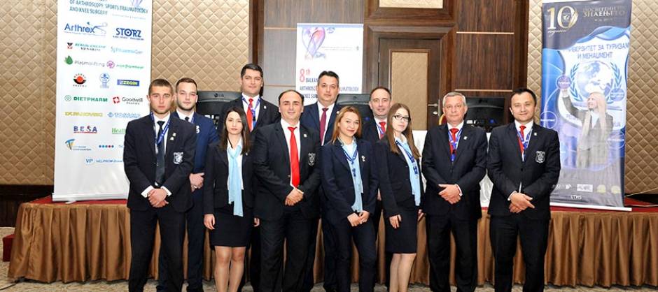 UTMS CO-ORGANIZER OF THE 8TH CONGRESS OF THE BALKAN ARTHROSCOPY, SPORTS TRAUMATOLOGY AND KNEE SURGERY 