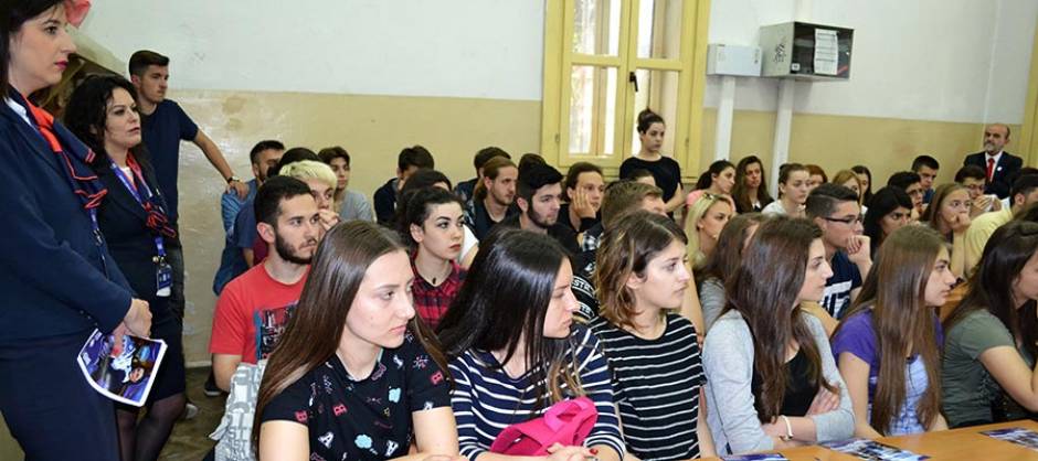 PROMOTION OF UTMS BEFORE THE GRADUATES FROM THE HIGH SCHOOL “JOSIP BROZ TITO” IN BITOLA