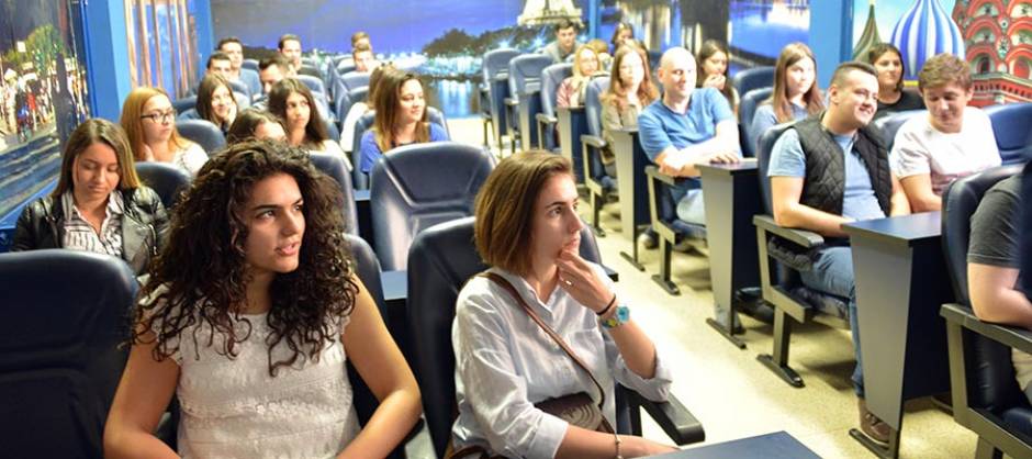 GRADUATES FROM THE HIGH SCHOOL “DOBRI DASKALOV” FROM KAVADARCI VISIT UTMS