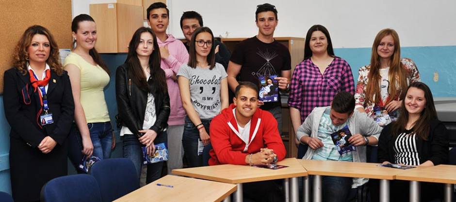 PROMOTION OF UTMS BEFORE THE GRADUATES FROM THE HIGH SCHOOL “JANE SANDANSKI” IN BITOLA