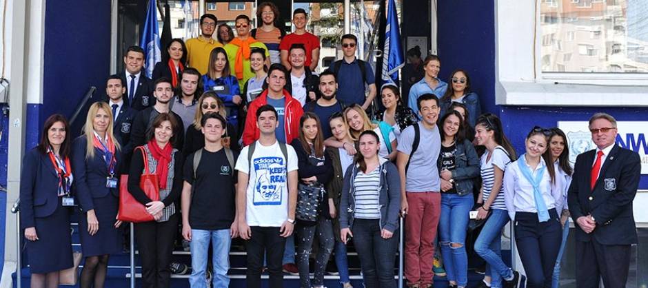 GRADUATES FROM THE HIGH SCHOOL”GEORGI DIMITROV” VISIT UTMS 