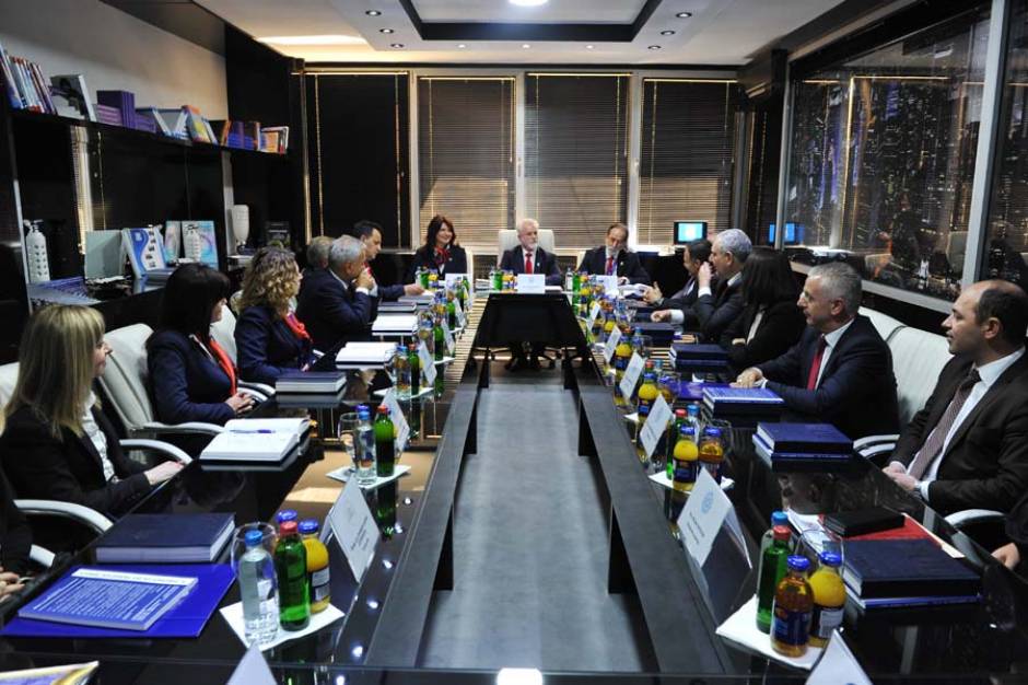 ON UTMS MEETING OF THE RECTOR’S OF THE PRIVATE UNIVERSITIES IN REPUBLIC OF MACEDONIA 