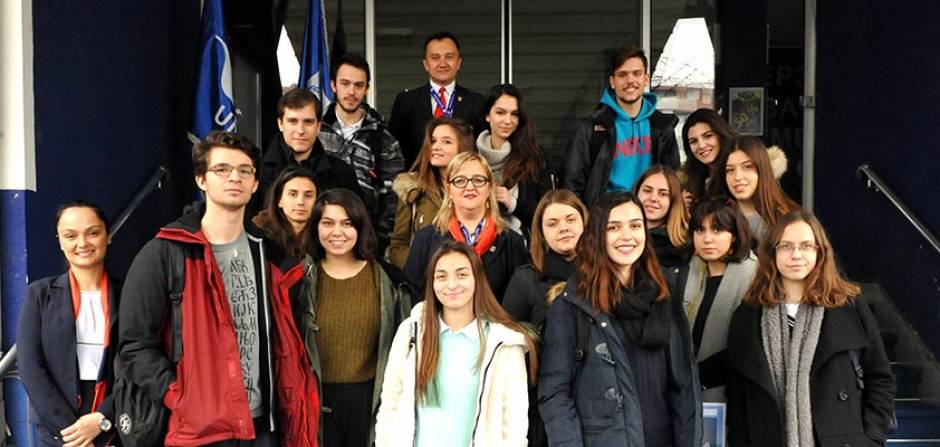 GRADUATES OF THE HIGH SCHOOL "ORCE NIKOLOV" FROM SKOPJE VISIT UTMS