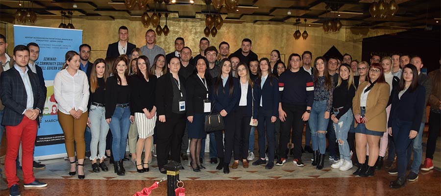REPRESENTATIVES FROM UTMS TO PARTICIPANTS IN A SEMINAR ORGANIZED BY PEPC, NATO SUPPORTED