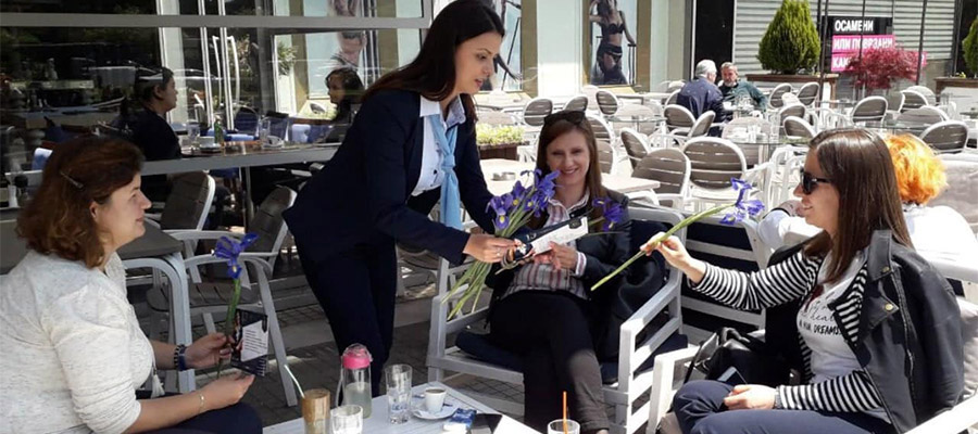 UTMS PROMOTION OF THE IRIS FLOWER DAY