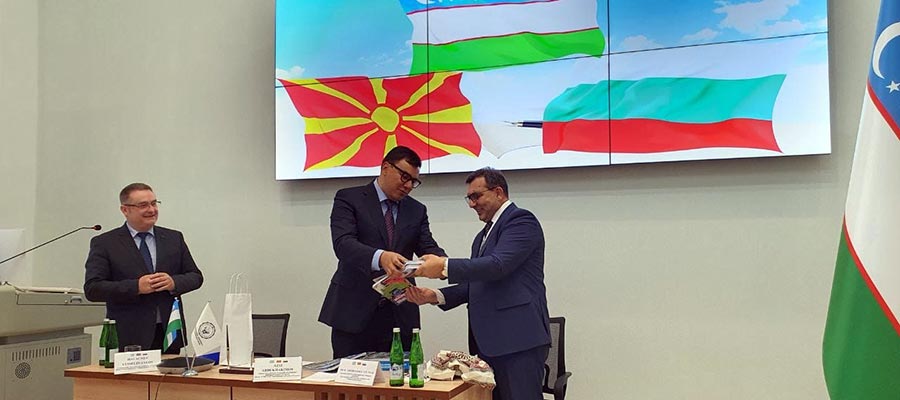 UTMS SIGNED A MEMORANDUM FOR COOPERATION WITH SILK ROAD INTERNATIONAL UNIVERSITY OF TOURISM FROM R. UZBEKISTAN