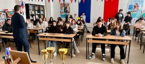 THE UNIVERSITY OF SKOPJE TEAM VISITED THE 