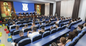 ПОЧЕТОК НА АКАДЕМСКА ГОДИНА И ПРВ СВЕЧЕН АКАДЕМСКИ ЧАС НА УНИВЕРЗИТЕТ СКОПЈЕ